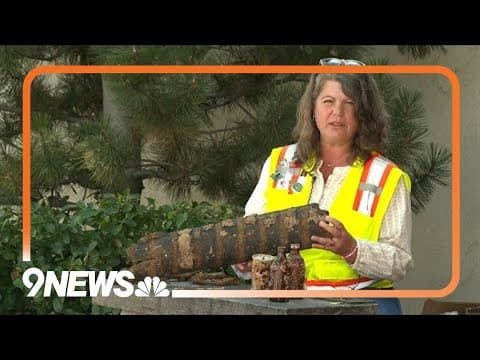 Historic artifacts unearthed during downtown Loveland construction