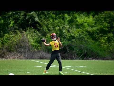 Washington Commanders Jayden Daniels fueled to prove himself