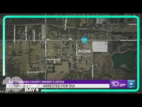 Hillsborough County detention deputy arrested for DUI