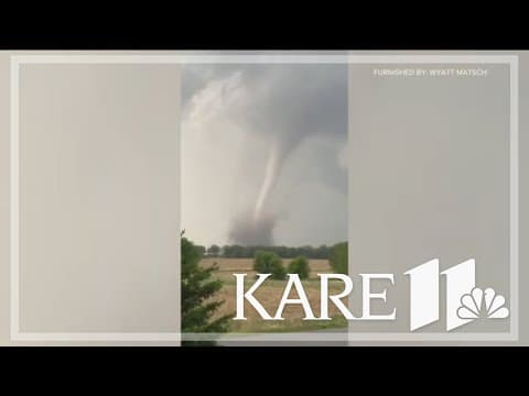Video: Tornado touches down in western Wisconsin