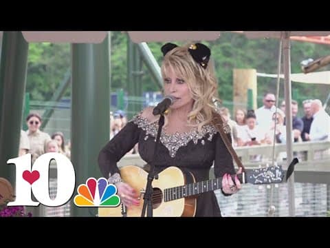 Dolly Parton celebrates Big Bear Mountain opening