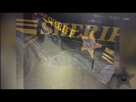 FCSO cruiser hit by stolen car, arrest made following 2 separate pursuits