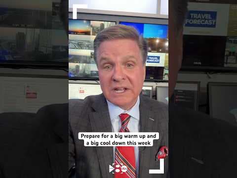 Get ready for a warm up followed by by chilly conditions just in time for Thanksgiving