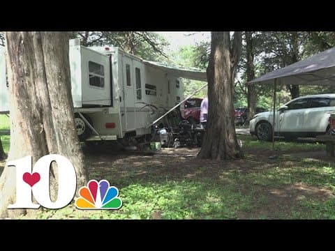 10About Town goes camping at Cove Lake