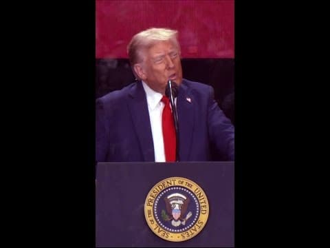 Trump calls Charlie Kirk a 'martyr' for American freedom in memorial service