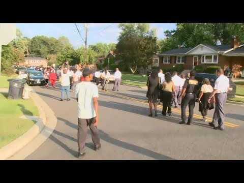 Community march against crime in Prince George's County