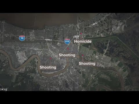 Overnight Shootings in New Orleans Leave 1 Dead, 3 Injured