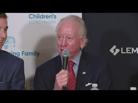 Manning Family announces historic partnership with Children's Hospital New Orleans