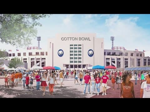 First look at newly-renovated Cotton Bowl
