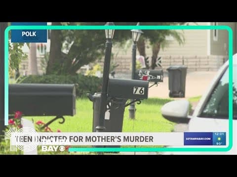 Polk County teen indicted after allegedly murdering mom a year after shooting dad to death