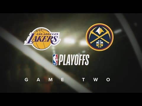 Nuggets and Lakers gear up for Game 2