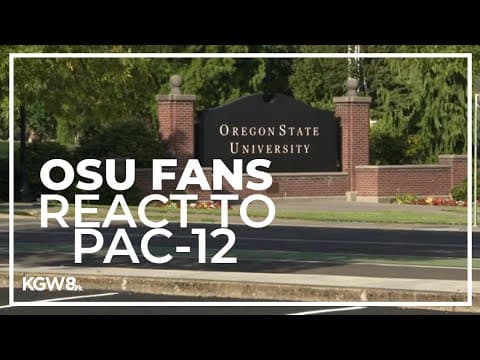Beavers fans pledge loyalty as Pac-12 teams jump ship