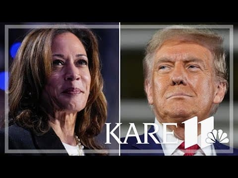 Ahead of Election Day, Harris and Trump make final push