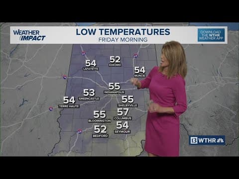 13Weather Forecast | 5 p.m. update, Sept. 25, 2025