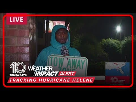 Hurricane Helene makes impact in Tarpon Springs