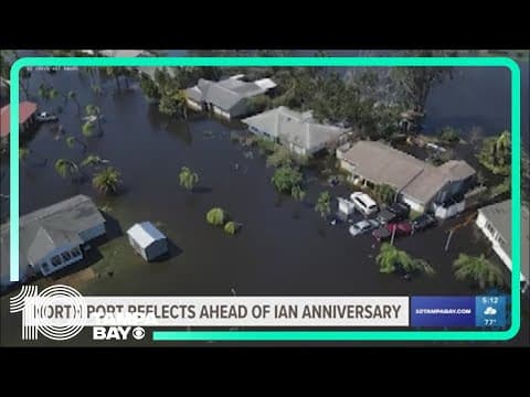 North Port reflects ahead of Ian anniversary