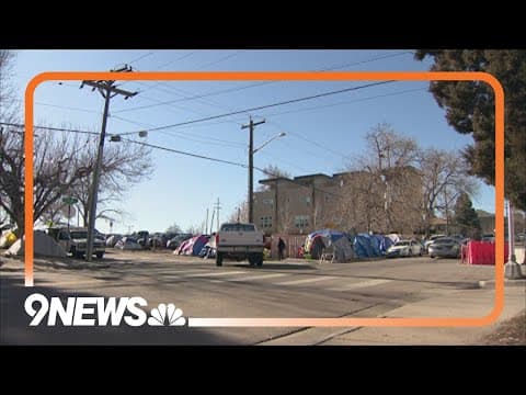 Denver to close large migrant encampment, provide shelter to hundreds living there