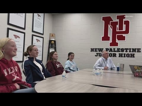 New Palestine Jr. High School students win NASA STEM competition I Inspiring Indiana