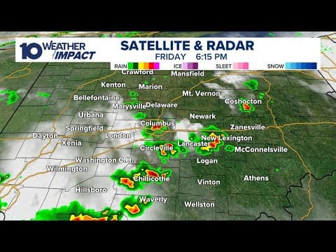Live weather updates | Tracking storms moving through central Ohio | June 27, 2025