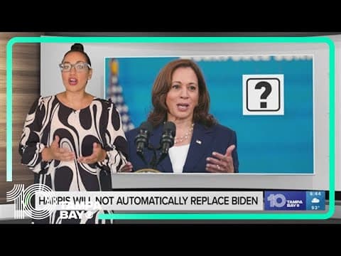 No, Kamala Harris will not automatically replace Biden as presidential nominee