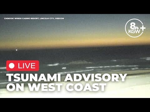 WATCH LIVE: Tsunami advisory in effect for West Coast after Russia quake | Continuing coverage