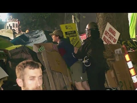 20 arrested, demonstration cleated at Tulane University