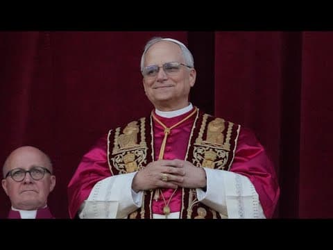 Robert Prevost, first American pope in history of Catholic church, becomes Pope Leo XIV