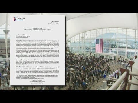 Officer disciplined for wearing uniform to pass DIA security
