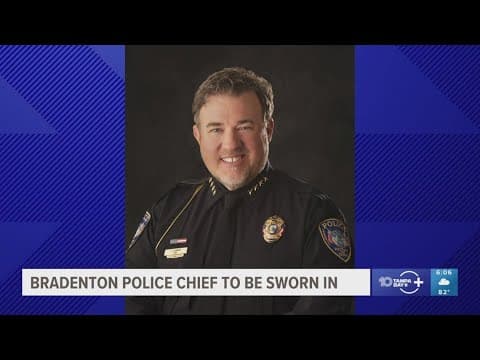 City of Bradenton swearing in new police chief