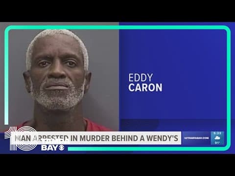 Man who murdered another man at a Wendy's in custody