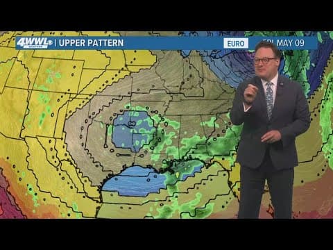 Weather Impact Alert: Rounds of heavy rain begin moving in tonight