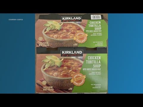 Costco recalls some of its chicken tortilla soup for being labeled gluten-free but containing gluten
