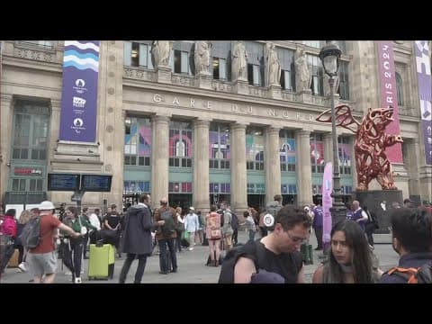 Arson attacks hit French rail networks on eve of Olympic Games