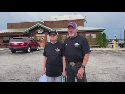 Retired couple aims to visit every Texas Roadhouse restaurant in the country