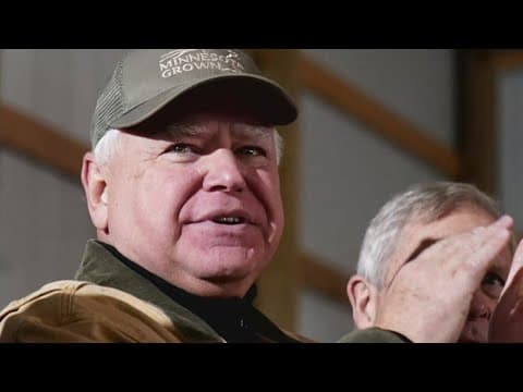 Reactions to VP Kamala Harris' running mate Tim Walz