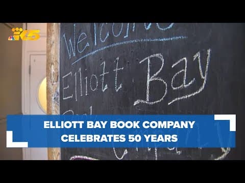 Seattle's Elliott Bay Book Company celebrates 50 years