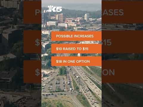 Washington State Transportation Commission to consider $15, $18 tolls on I-405 Tuesday