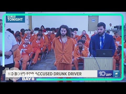 No bond granted for driver accused of hitting, killing man before crashing into Carrabba's in Tampa