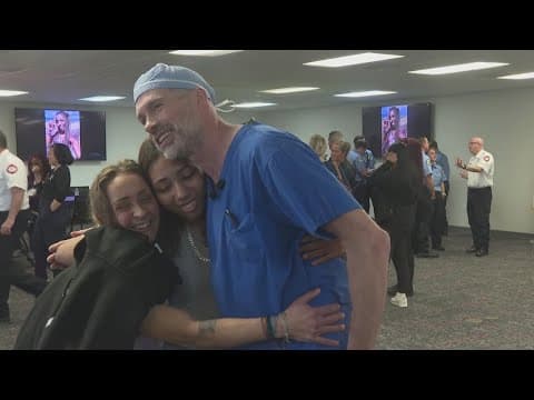 Teen reunited with Sarasota County first responders who saved her life