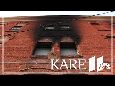 St. Paul apartment fire displaces more than a dozen