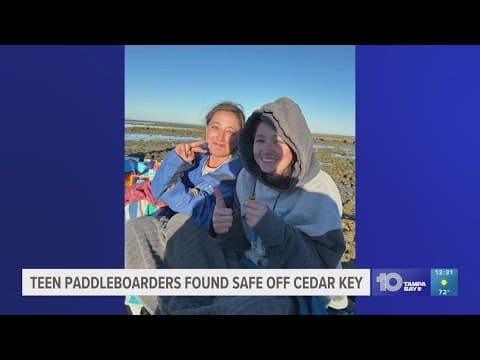 2 teen paddleboarders missing off Cedar Key found safe, sheriff's office says