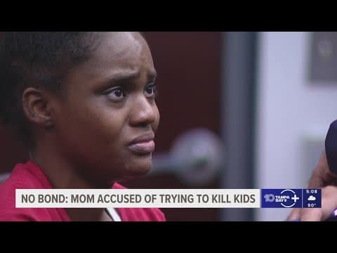 Bond denied for Valrico mother accused of trying to drown kids