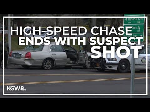 Deputies shoot suspect near Wilsonville Town Center after high-speed chase