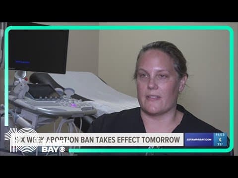 Florida's 6-week abortion ban goes into effect May 1