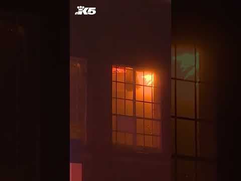 Fire engulfs vacant Tacoma middle school