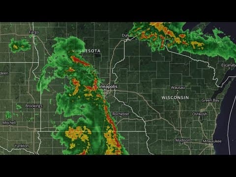 WATCH: Storms blow across Minnesota