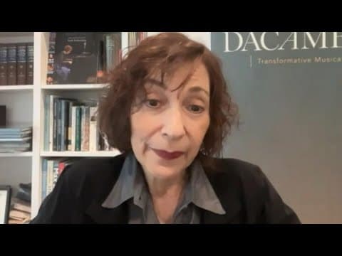 Dacamera artistic director Sarah Rothenberg talks about new season