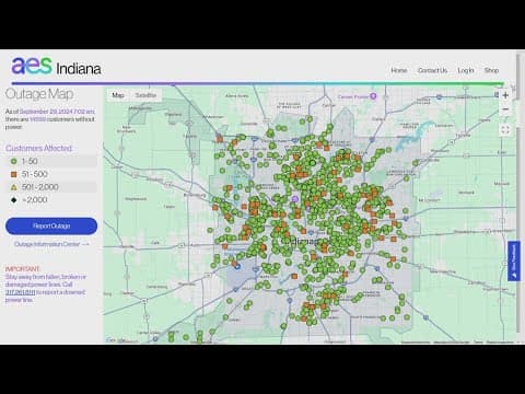 Roughly 15K in Marion County remain without power Sunday morning after remnants of Hurricane Helene