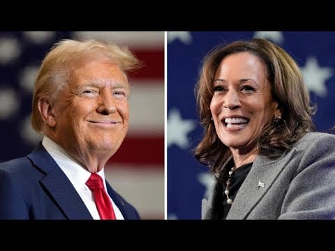 When will the presidential race between Harris and Trump be decided?