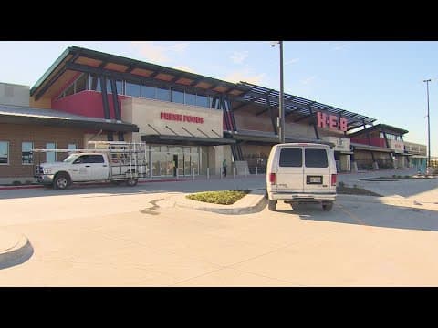 H-E-B sets an opening date for its new Forney location